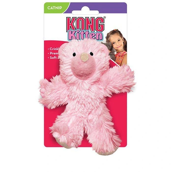 Kong Kattelegetøj Kitten Teddy Bear 10x8x4 cm
